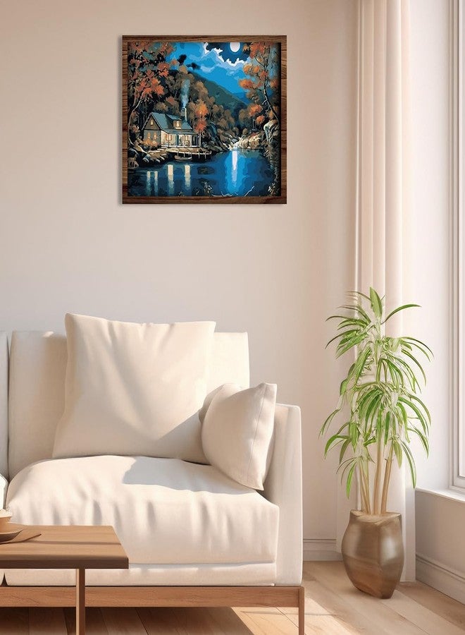 Durgdas Paint by Numbers Kit - DIY Canvas Landscape Art for All Ages, Perfect for Living Room, Bedroom, or Office Décor, No Frame Included (Landscape-2) - Image 5